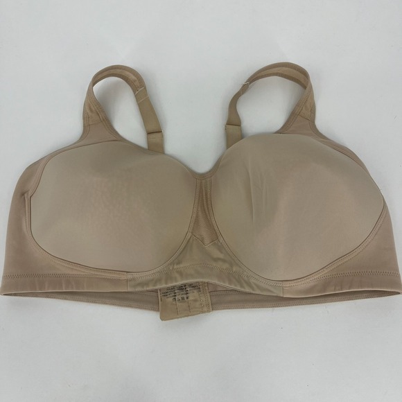 Lot of 3 Vanity Fair Bras Women's Size 44D Beige White Wireless - Picture 2 of 10